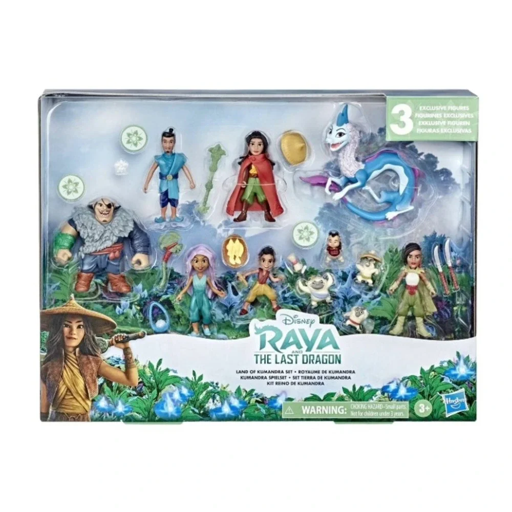 Disney Raya and the Last Dragon Land of Kumandra Set Hasbro‎ 8 Figures New